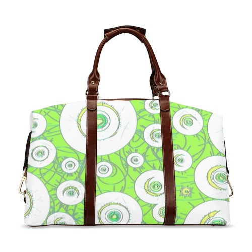 green eyes Classic Travel Bag (Model 1643) Remake