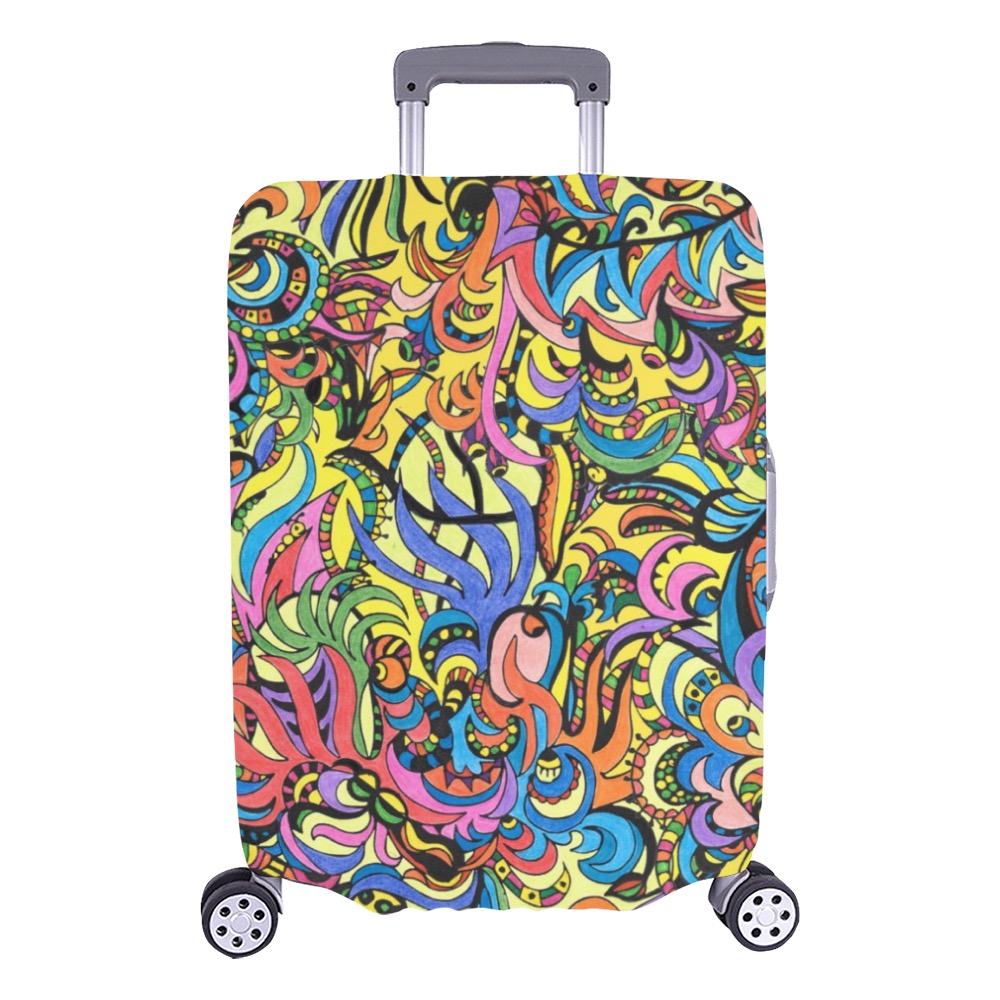 Mariana Trench Luggage Cover/Large 26"-28"
