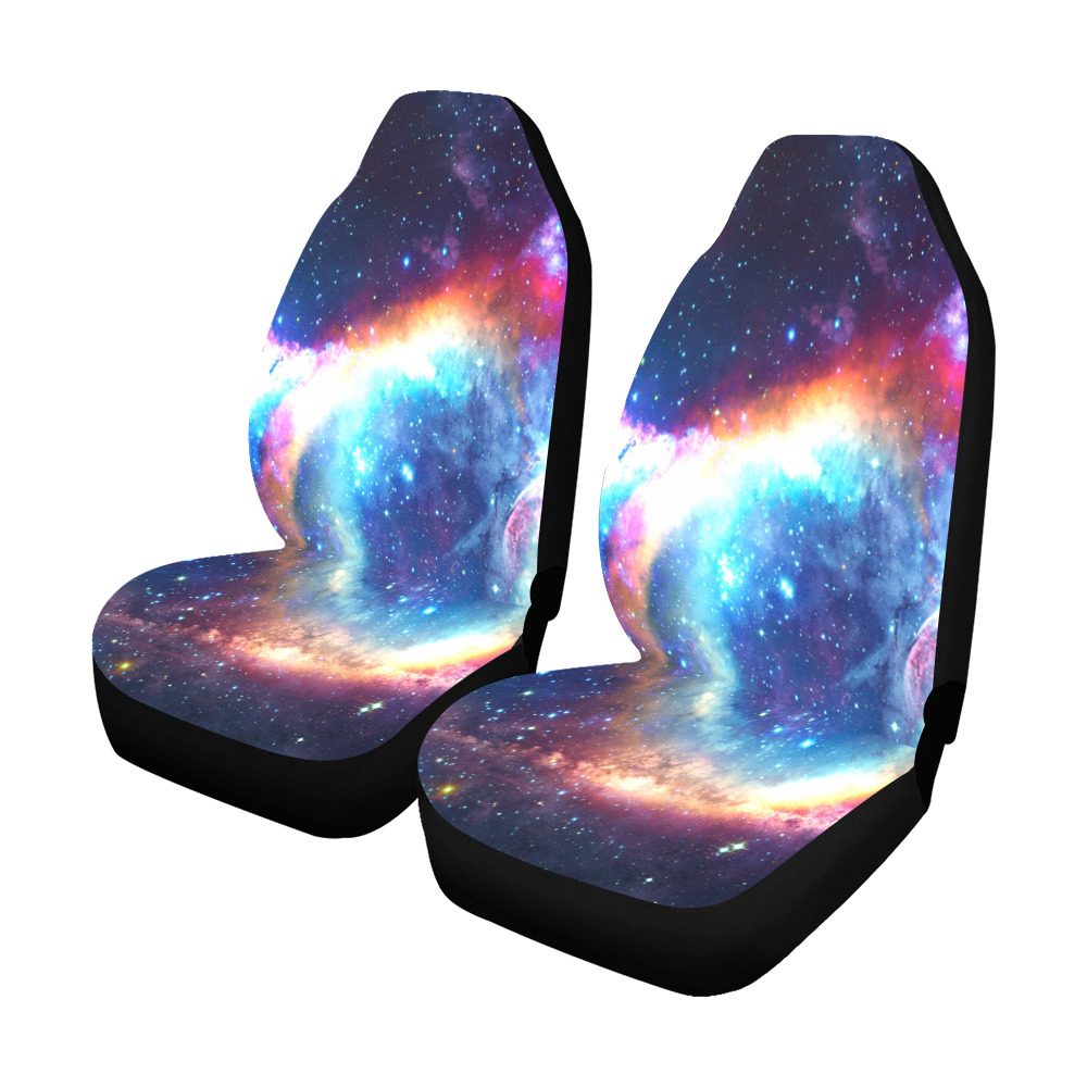 Mystical fantasy deep galaxy space - Interstellar cosmic dust Car Seat Covers (Set of 2)