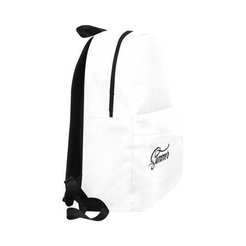 WHITE Unisex Classic Backpack (Model 1673)