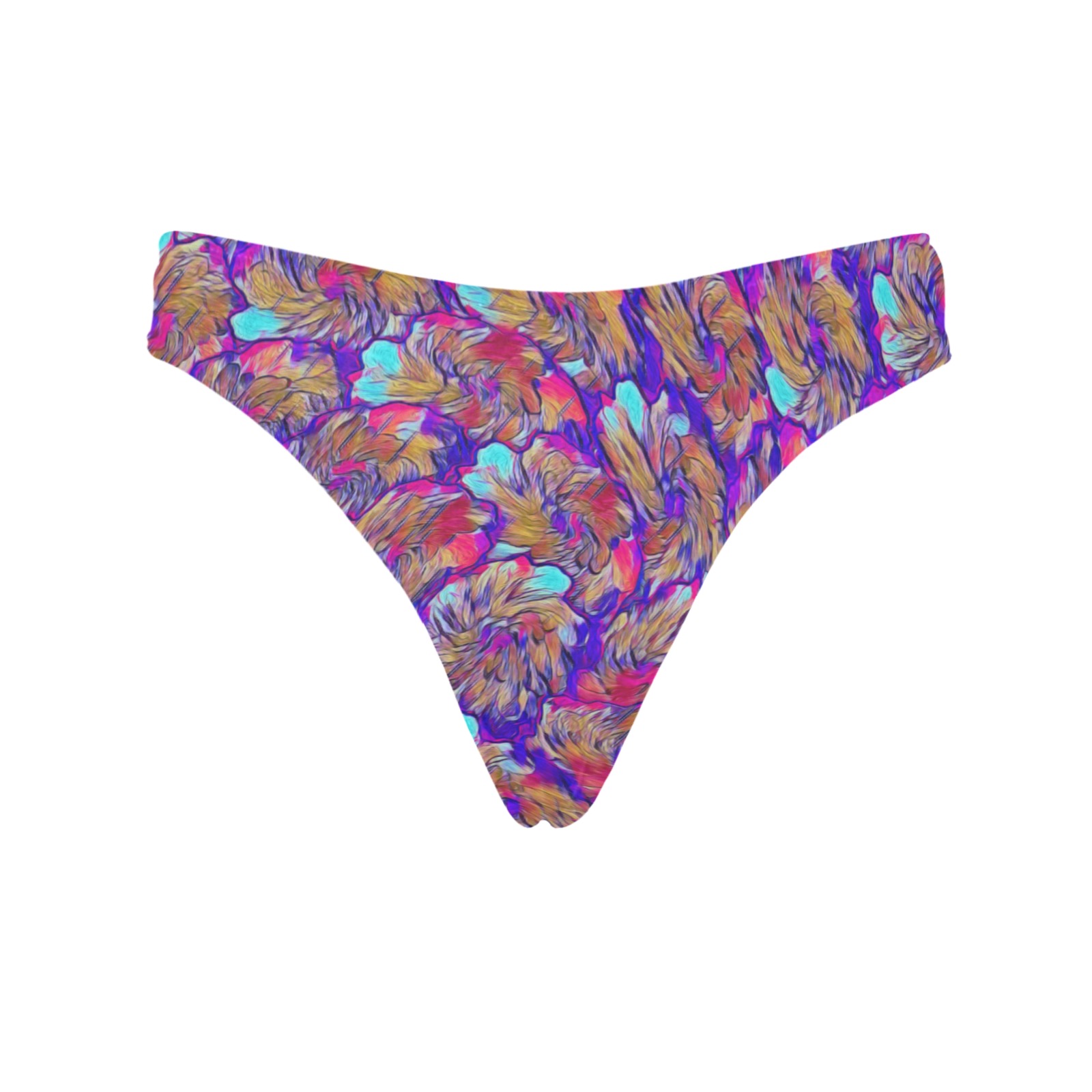 Sweetes Blossom Women's All Over Print Thongs (Model L30)