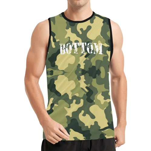Bottom Army by Fetishworld All Over Print Basketball Jersey