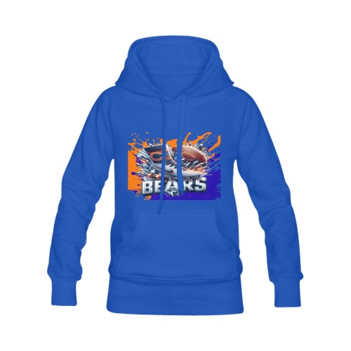 Bears Hoodies for Women in Blue