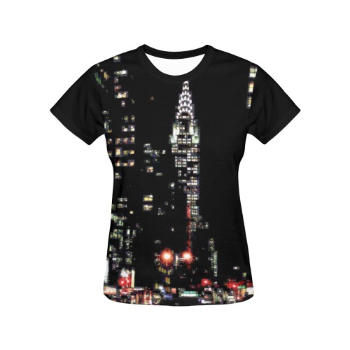 rhfhy55 All Over Print T-Shirt for Women (USA Size) (Model T40)