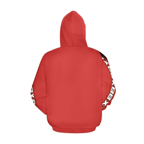 BXB RAMBO RED HOODIE All Over Print Hoodie for Men (USA Size) (Model H13)