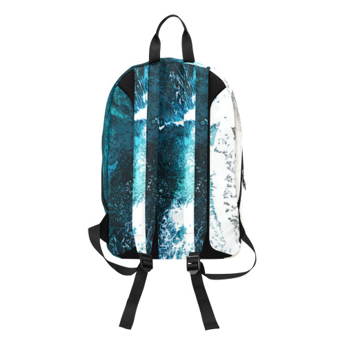 Ocean And Beach Large Capacity Travel Backpack (Model 1691)