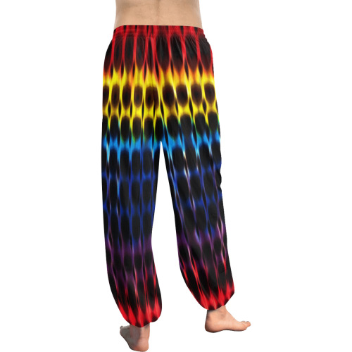 Modern Digital Hippie Tie-Dye Women's All Over Print Harem Pants (Model L18)