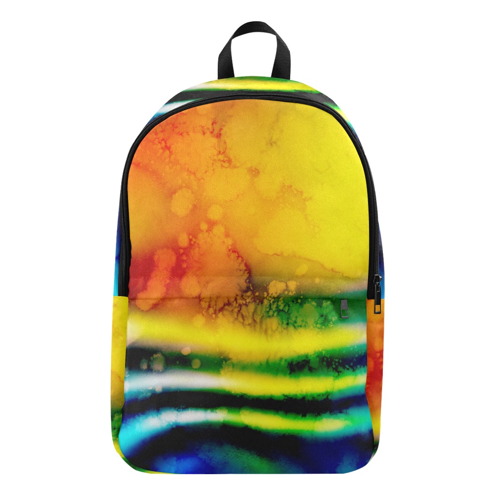 Watercolor 1 Fabric Backpack for Adult (Model 1659)