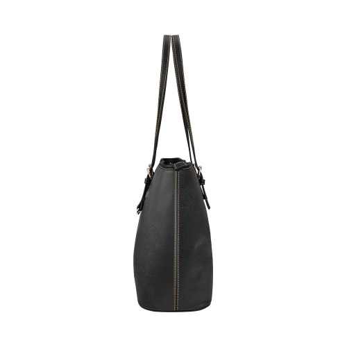 Hekate Violet Leather Tote Bag/Small (Model 1651)