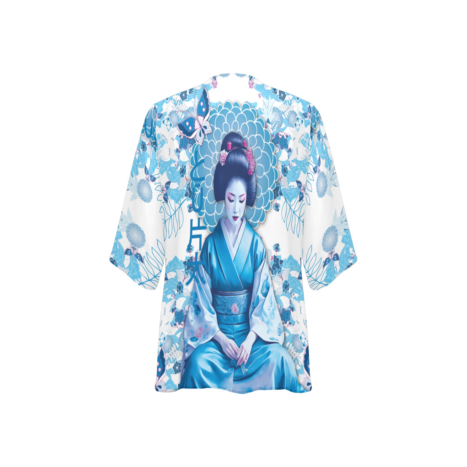 Yuka Women's Kimono Chiffon Cover Ups (Model H51)