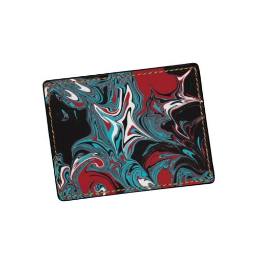 Dark Wave of Colors Card Holder