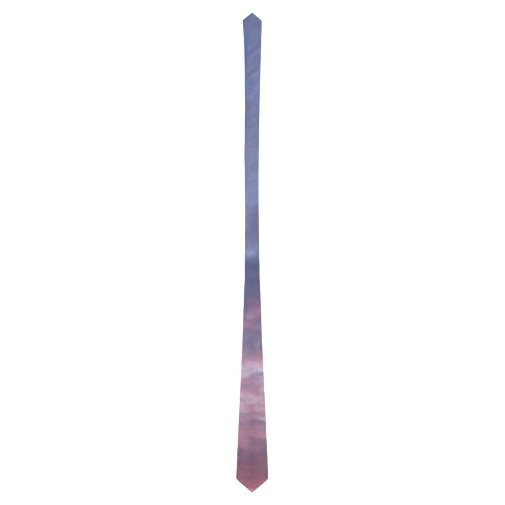 Morning Purple Sunrise Collection Classic Necktie (Two Sides)