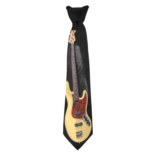 bass guitar  2 Custom Peekaboo Tie with Hidden Picture