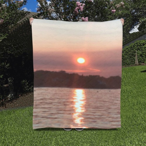 Glazed Sunset Collection Quilt 50"x60"