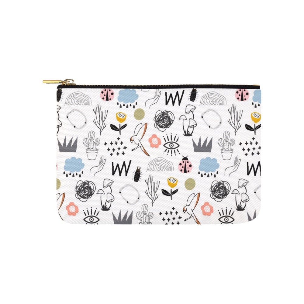 Doodle Carry-All Pouch 9.5''x6''