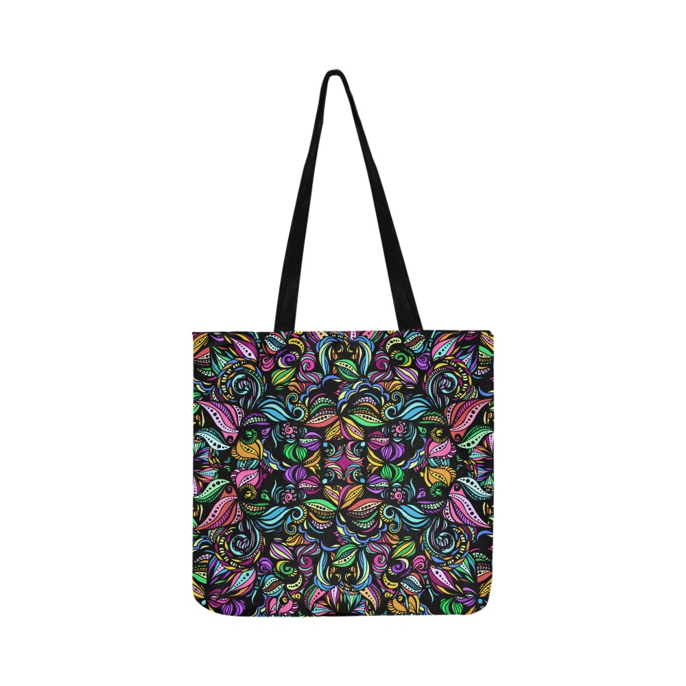 Whimsical Blooms Reusable Shopping Bag Model 1660 (Two sides)