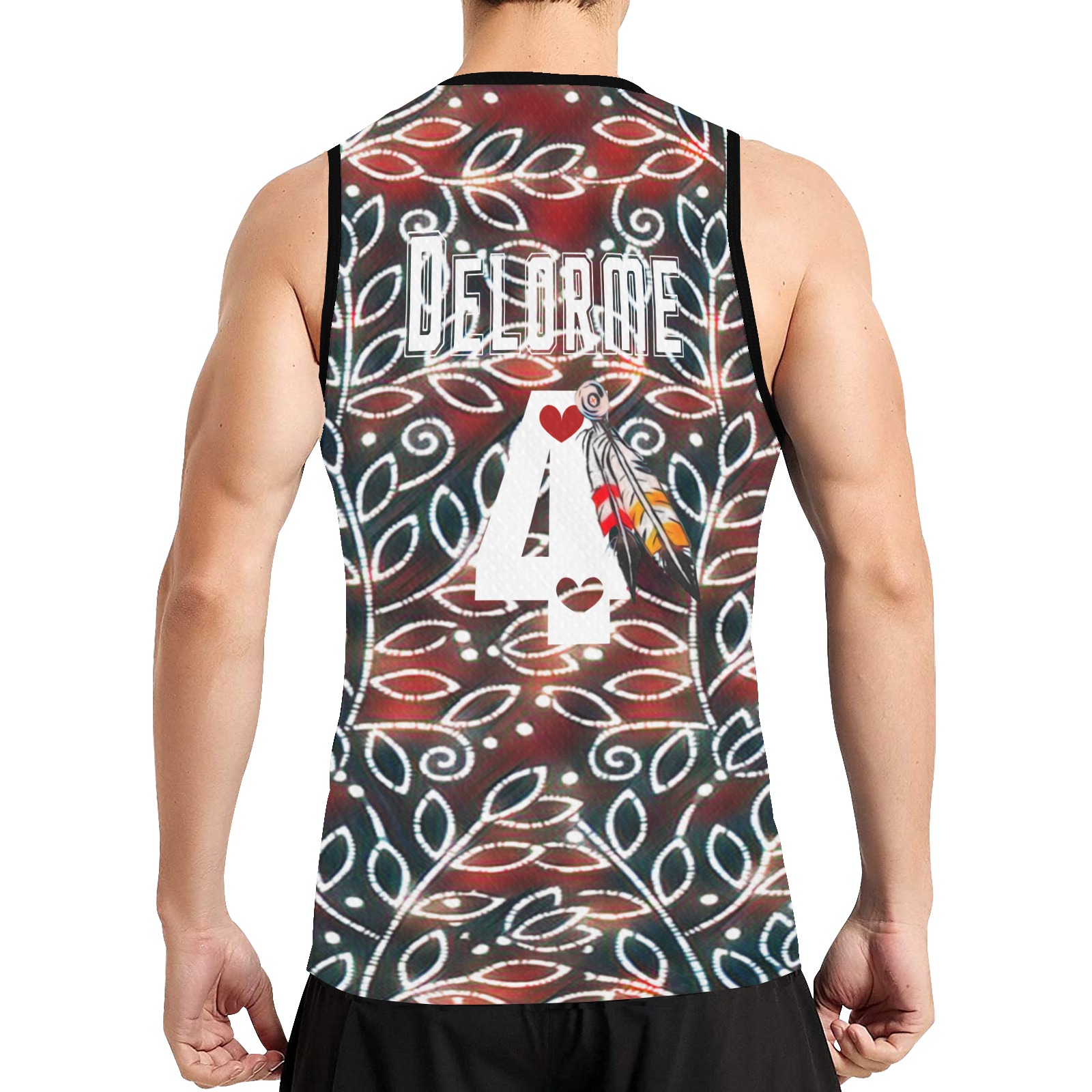 MMIW jersey delorme All Over Print Basketball Jersey