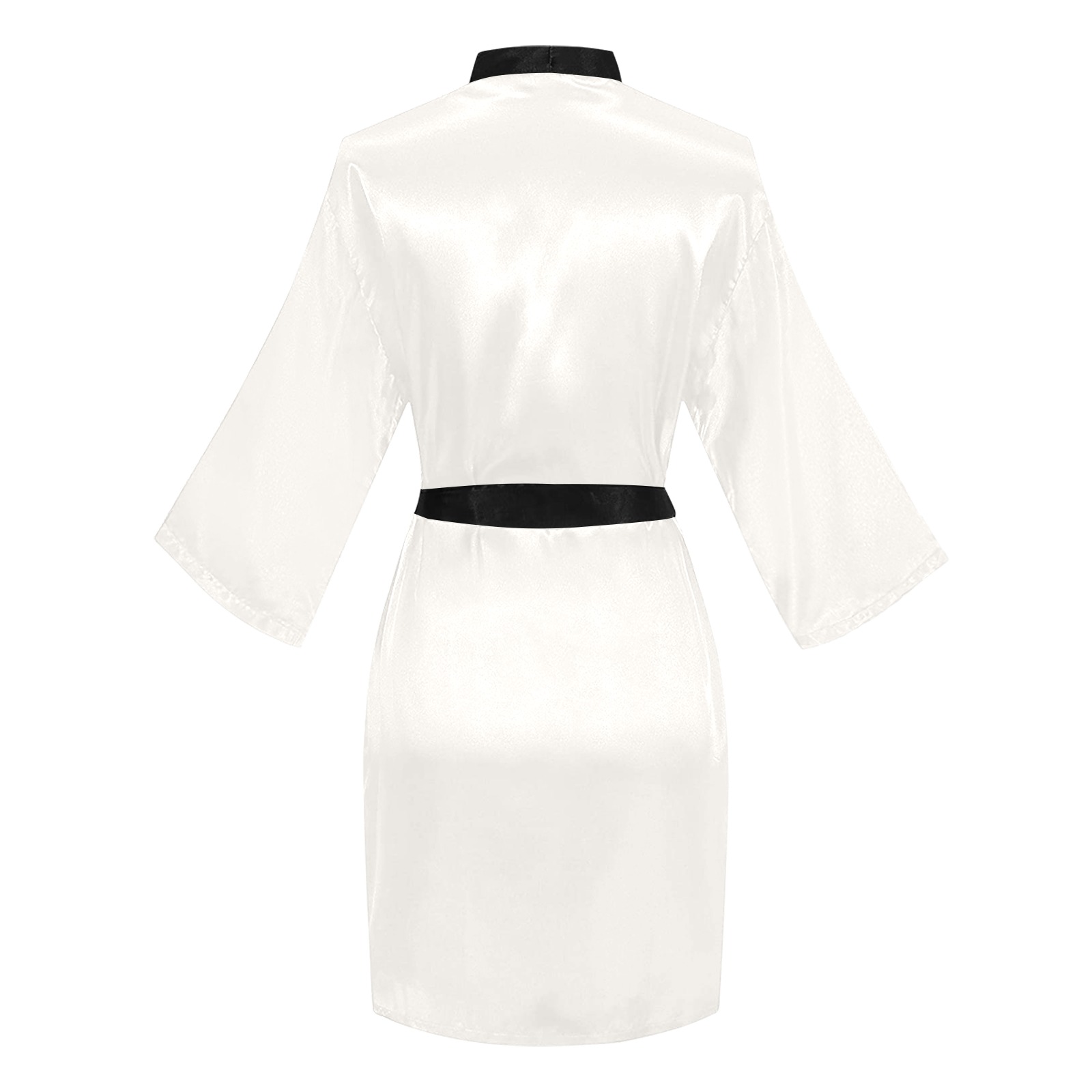 White Alyssum Long Sleeve Kimono Robe