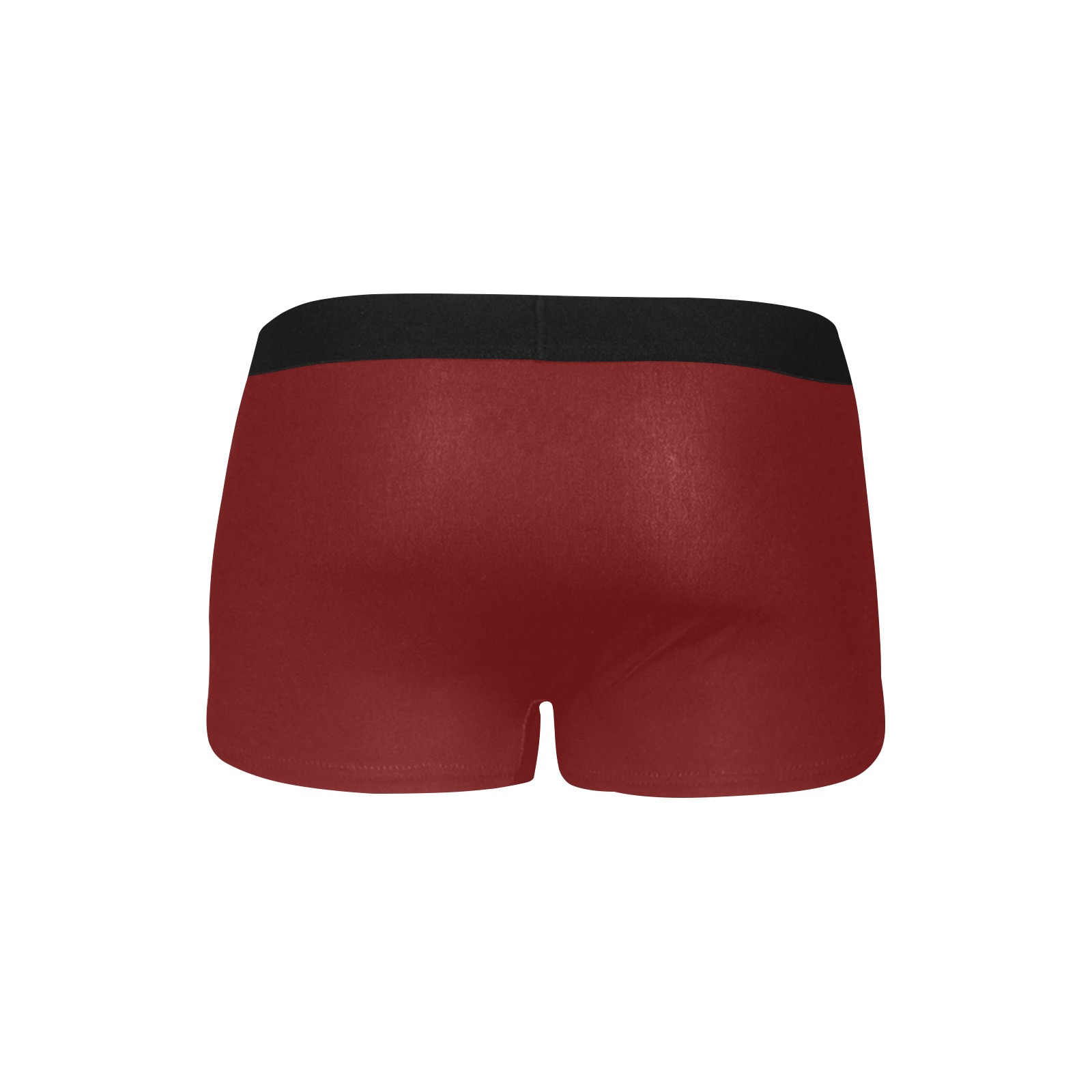 color blood red Men's Boxer Briefs with Fly (Model L49)