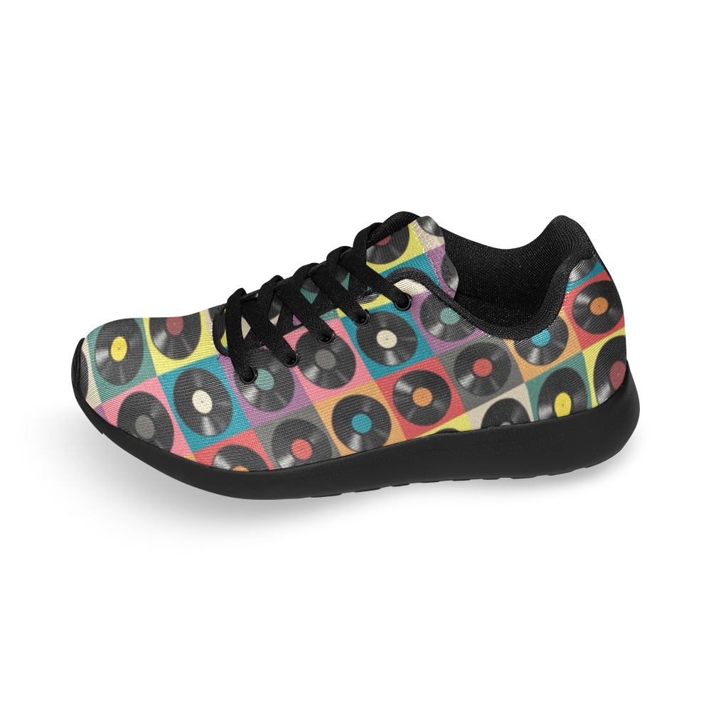 Vinyl Record Women’s Running Shoes (Model 020)