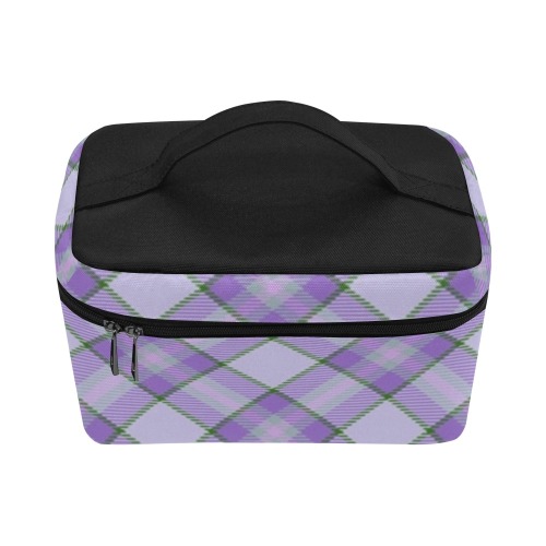Purple Plaid Tartan 2 Diagonal