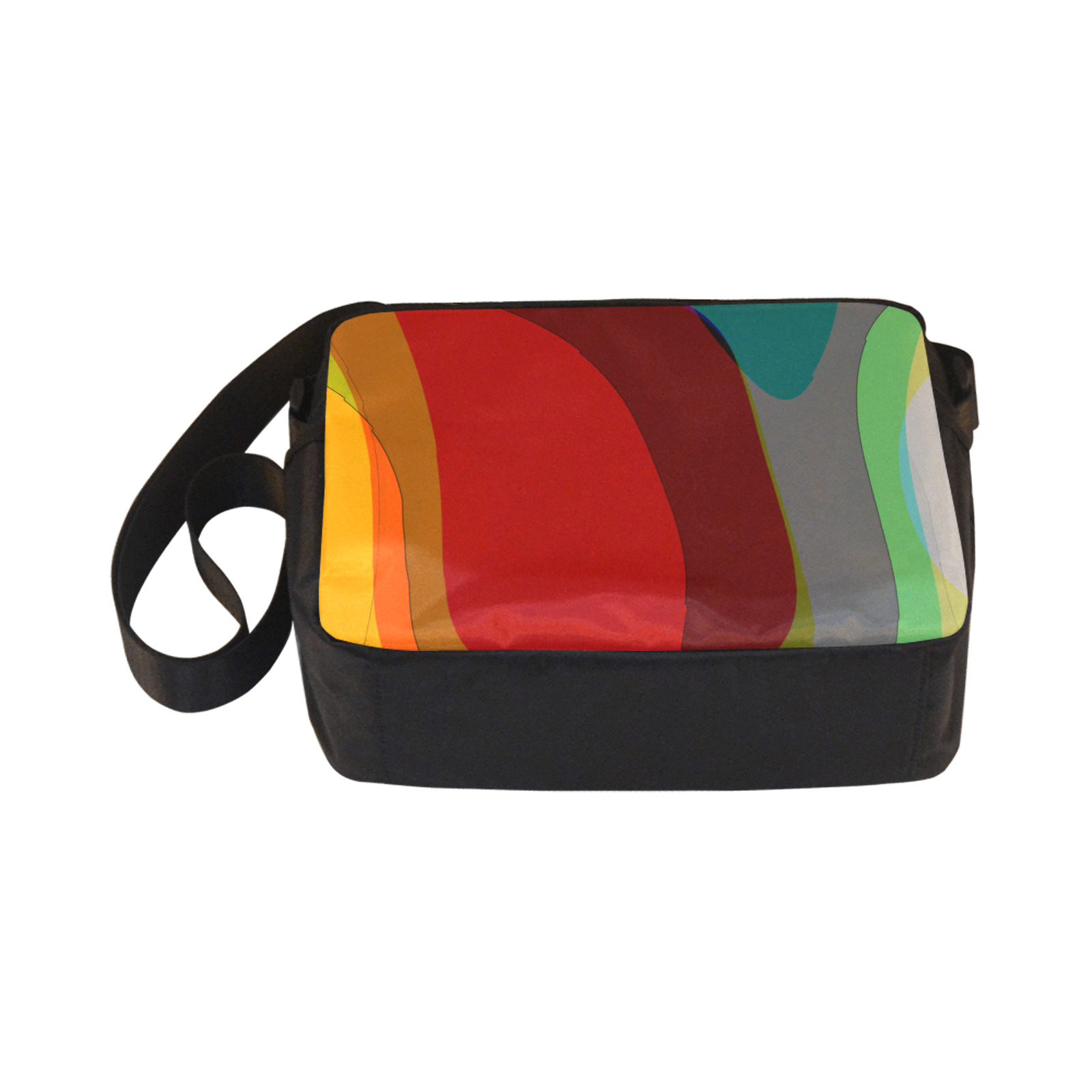 Colorful Abstract 118 Classic Cross-body Nylon Bags (Model 1632)