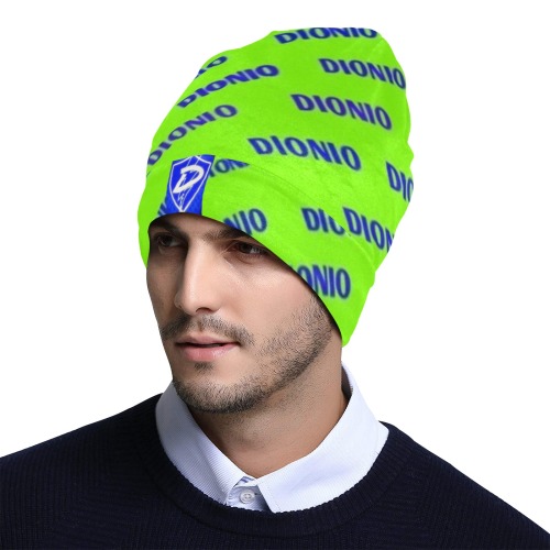 DIONIO - Steppers Beanie (Yellow) All Over Print Beanie for Adults