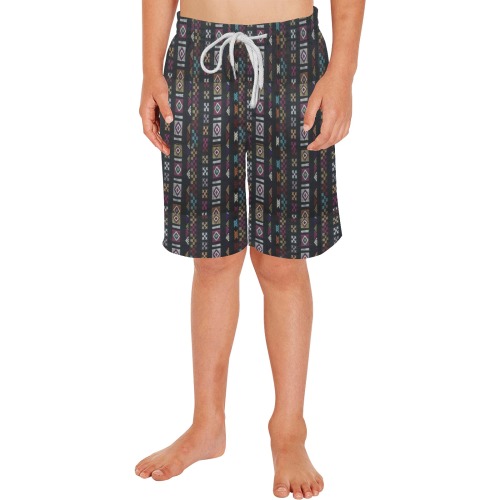 Bohemian striped boys shorts,