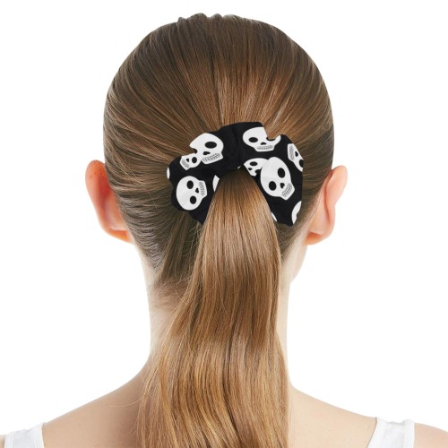 Skulls All Over Print Hair Scrunchie