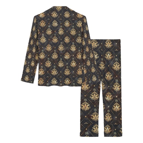 Royal Pattern by Nico Bielow Women's Long Pajama Set