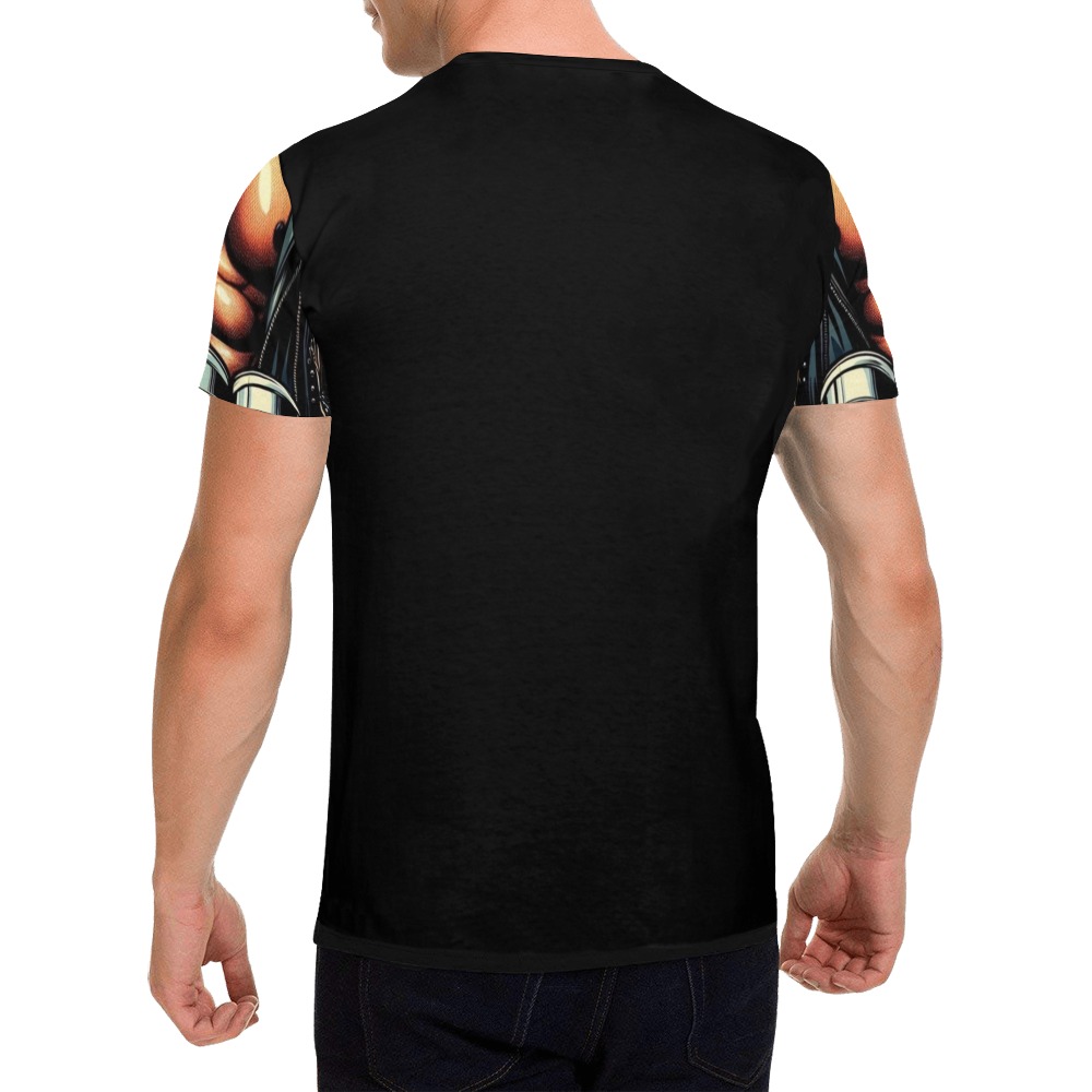 More Sexy by Fetishworld All Over Print T-Shirt for Men (USA Size) (Model T40)