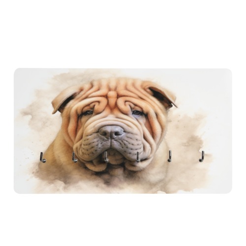 Chow Chow Wall Mounted Decor Key Holder