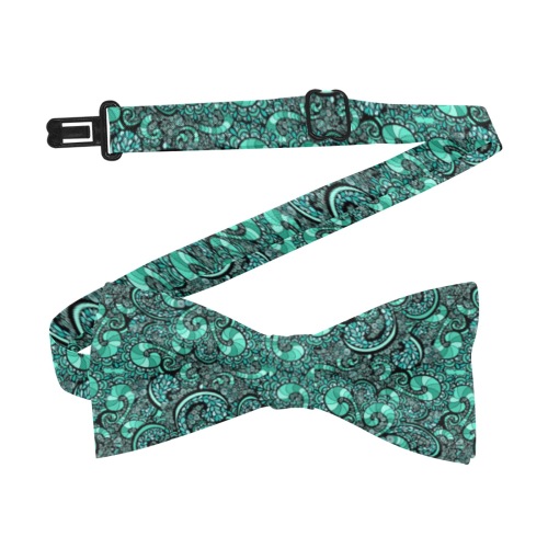 Seafoam Shores Custom Bow Tie