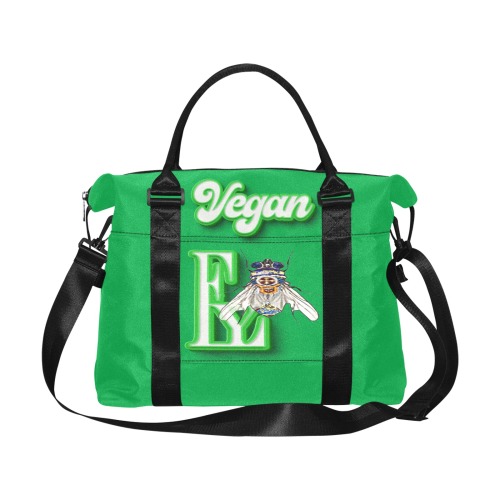 Vegan Collectable Fly Large Capacity Duffle Bag (Model 1715)