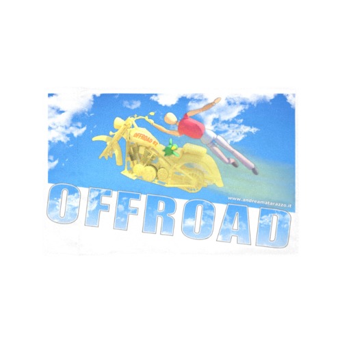 Offroad - 02 Motorcycle Flag (Twin Sides)