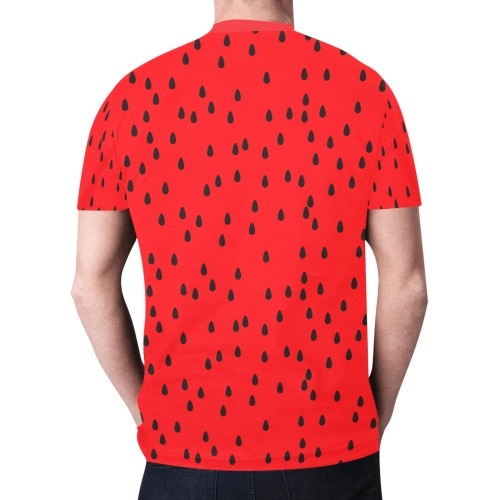 Watermelon New All Over Print T-shirt for Men (Model T45)