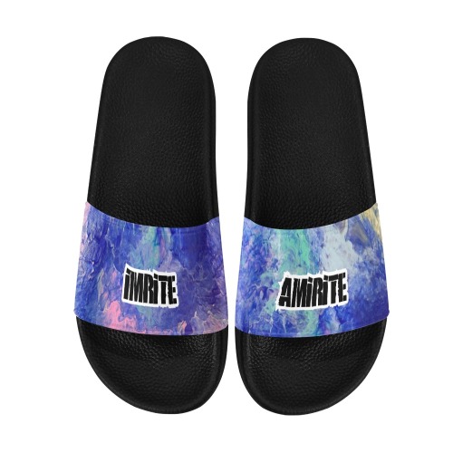 GroovyAmirite Women's Slide Sandals (Model 057)