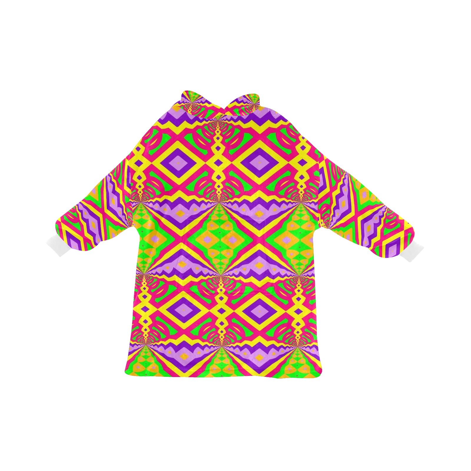 Fractoberry Fractal Pattern 000162WBH Blanket Hoodie for Women