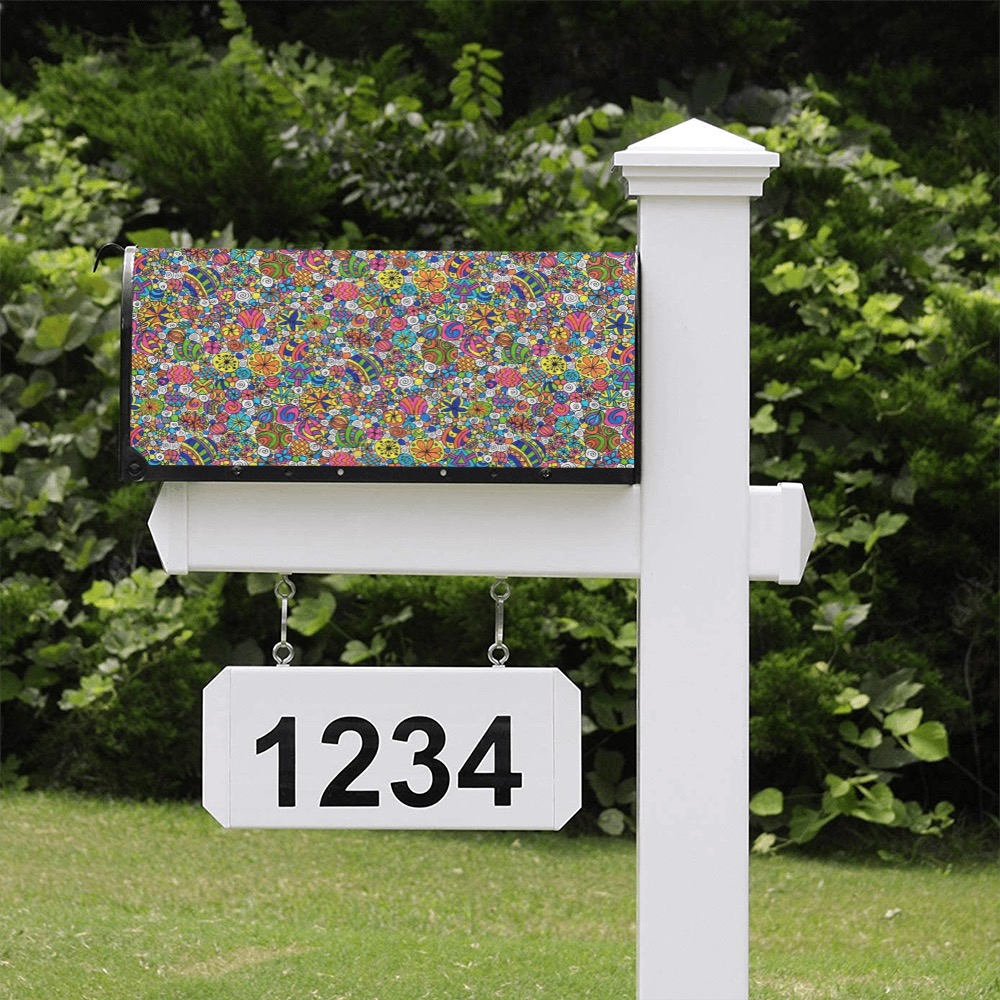 Cosmic Explosion Mailbox Cover