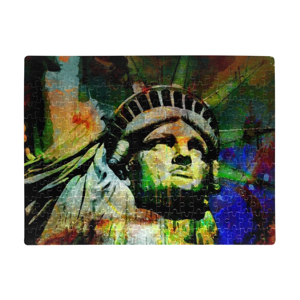 STATUE OF LIBERTY 2 A3 Size Jigsaw Puzzle (Set of 252 Pieces)