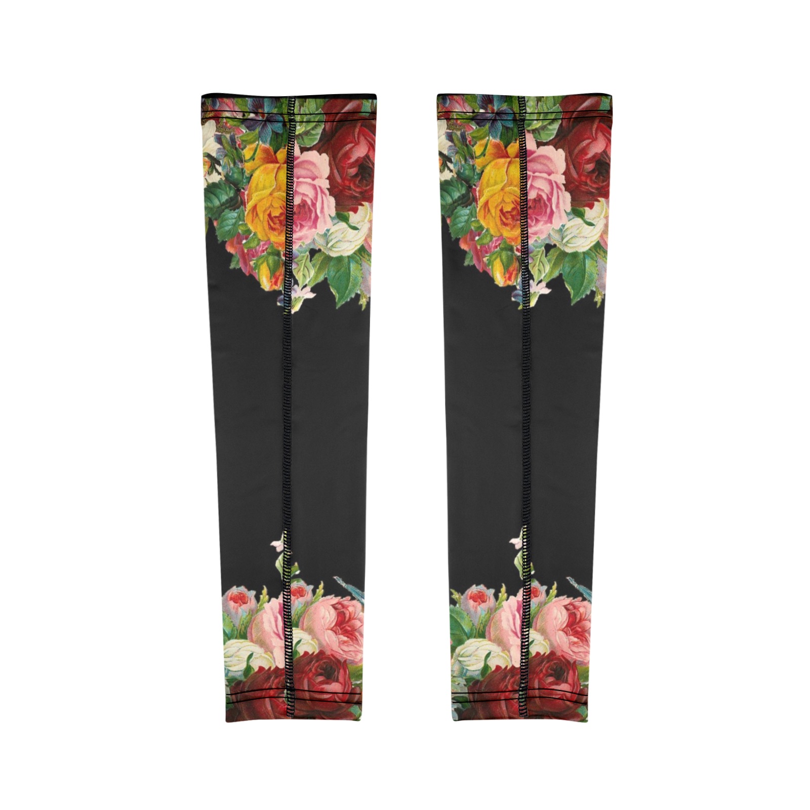 Vintage Roses Arm Sleeves (Set of Two with Different Printings)