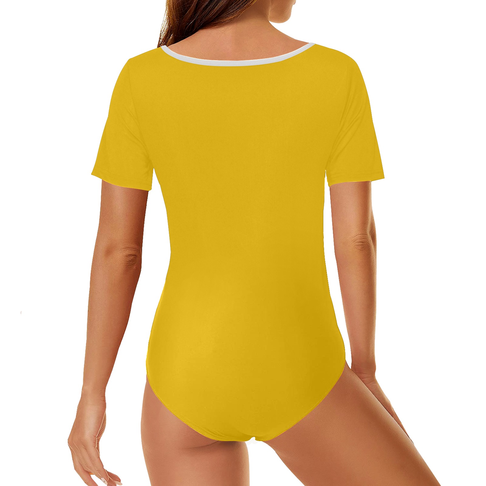 color mango Women's Short Sleeve Bodysuit
