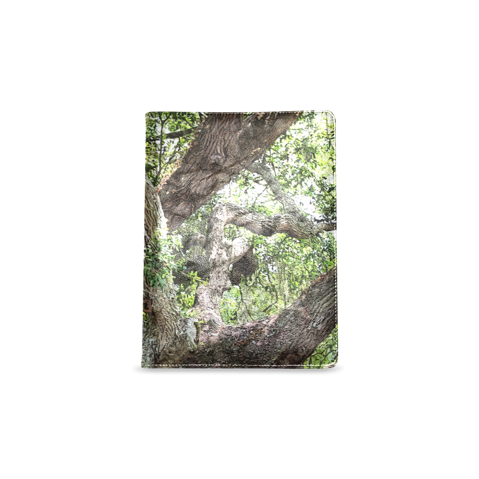 Oak Tree In The Park 7659 Stinson Park Jacksonville Florida Custom NoteBook B5
