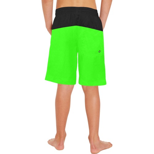 Hockey Heartbeat Boys' Casual Beach Shorts (Model L52)