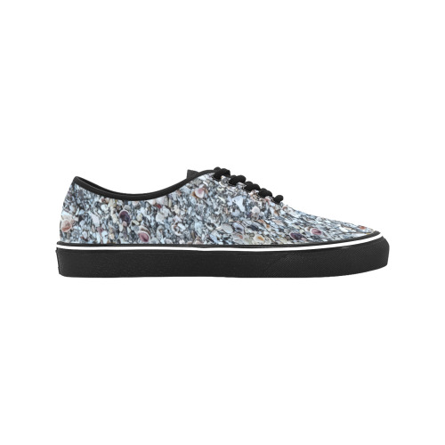 Shells On The Beach 7294 Classic Women's Canvas Low Top Shoes (Model E001-4)