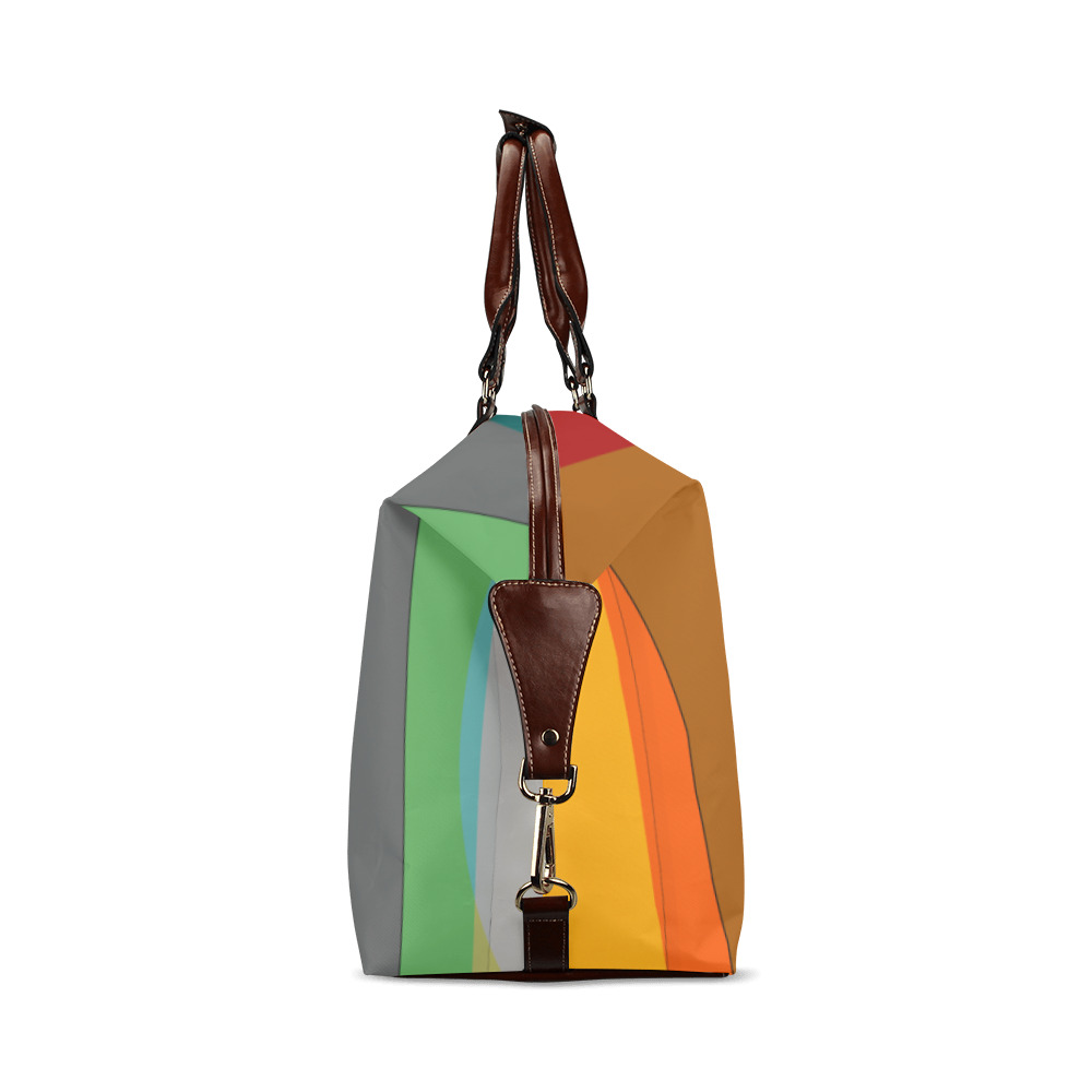 Colorful Abstract 118 Classic Travel Bag (Model 1643) Remake