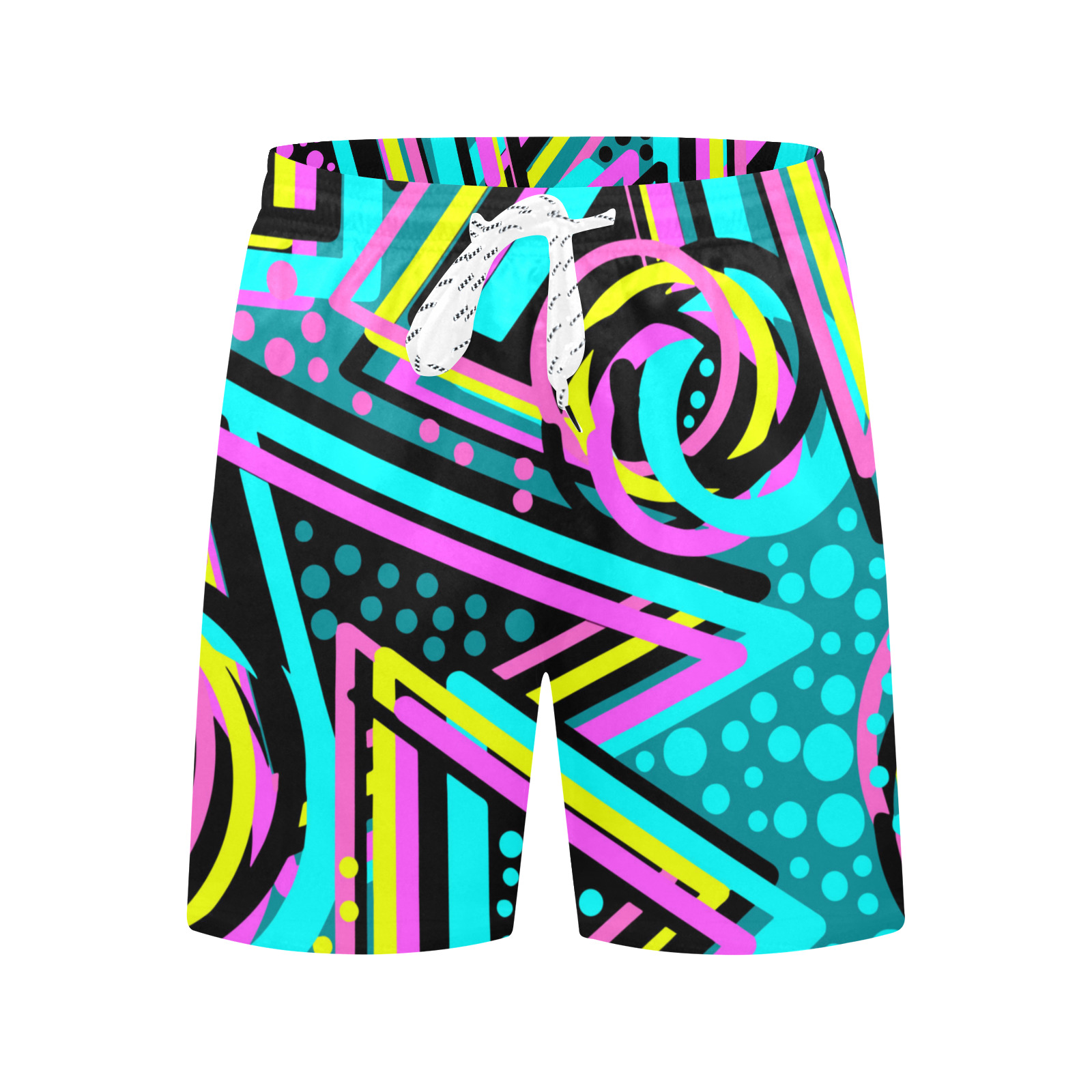 FANTASY Men's Mid-Length Beach Shorts (Model L51)