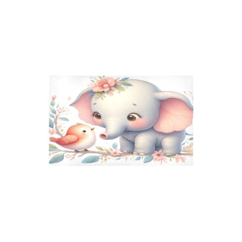 Storybook Woodland Babies Elephant and Bird