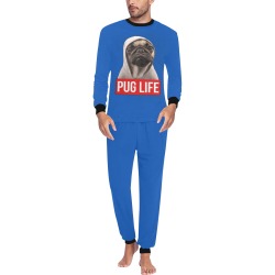 Pug Life Men's PJs Men's All Over Print Pajama Set