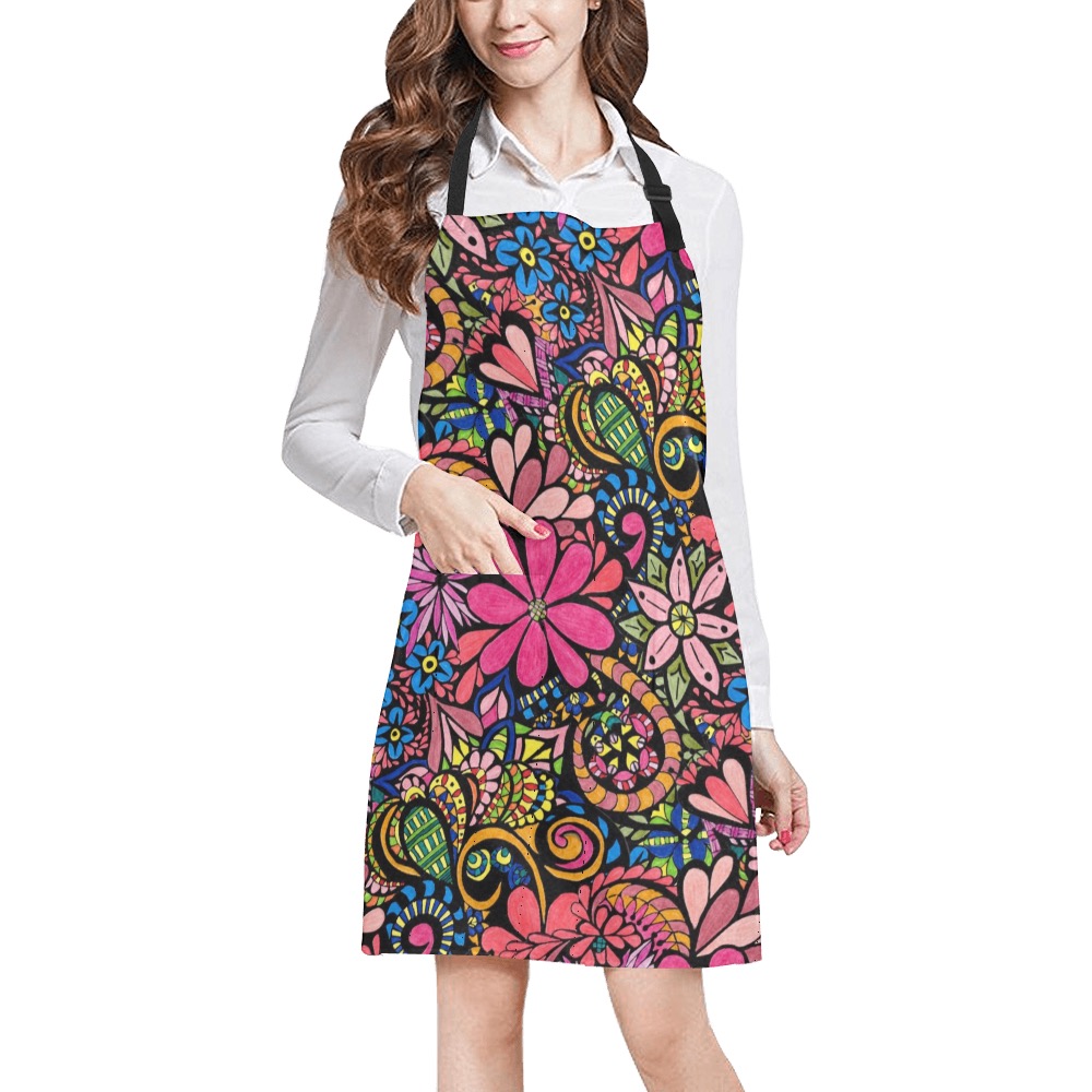 Flowers in the Attic All Over Print Apron